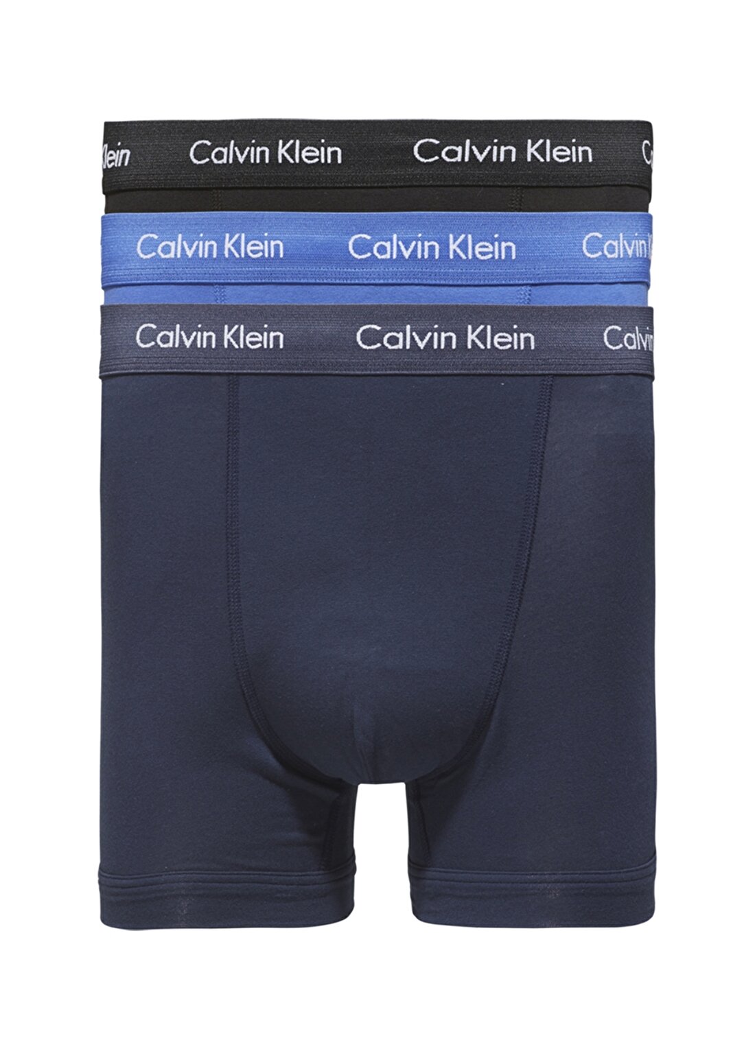 Calvin Klein Çok Renkli Erkek Boxer 0000U2662G 3P TRUN