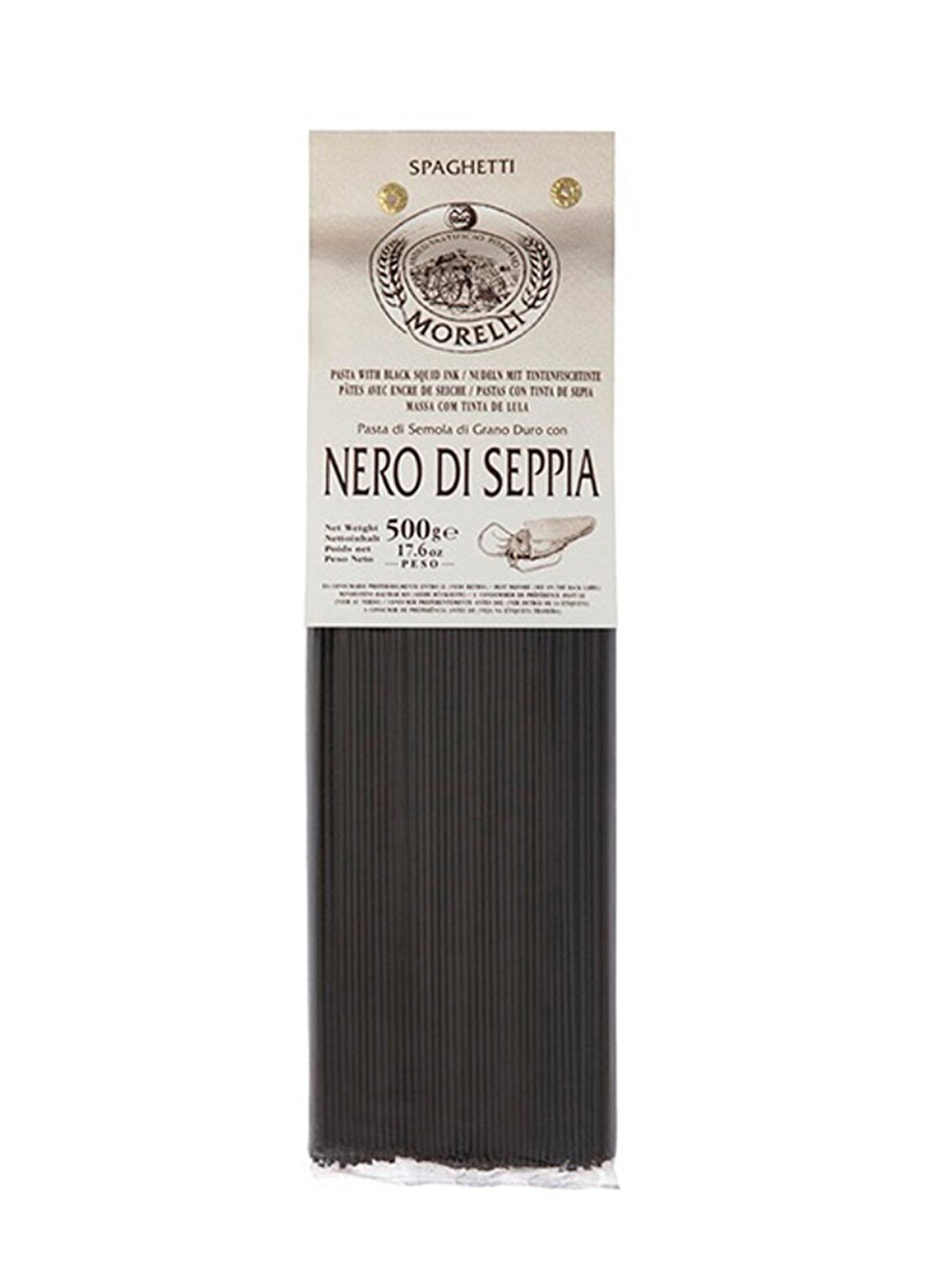 Morelli 500 Gr Siyah Mürekkepli Spaghetti Nero