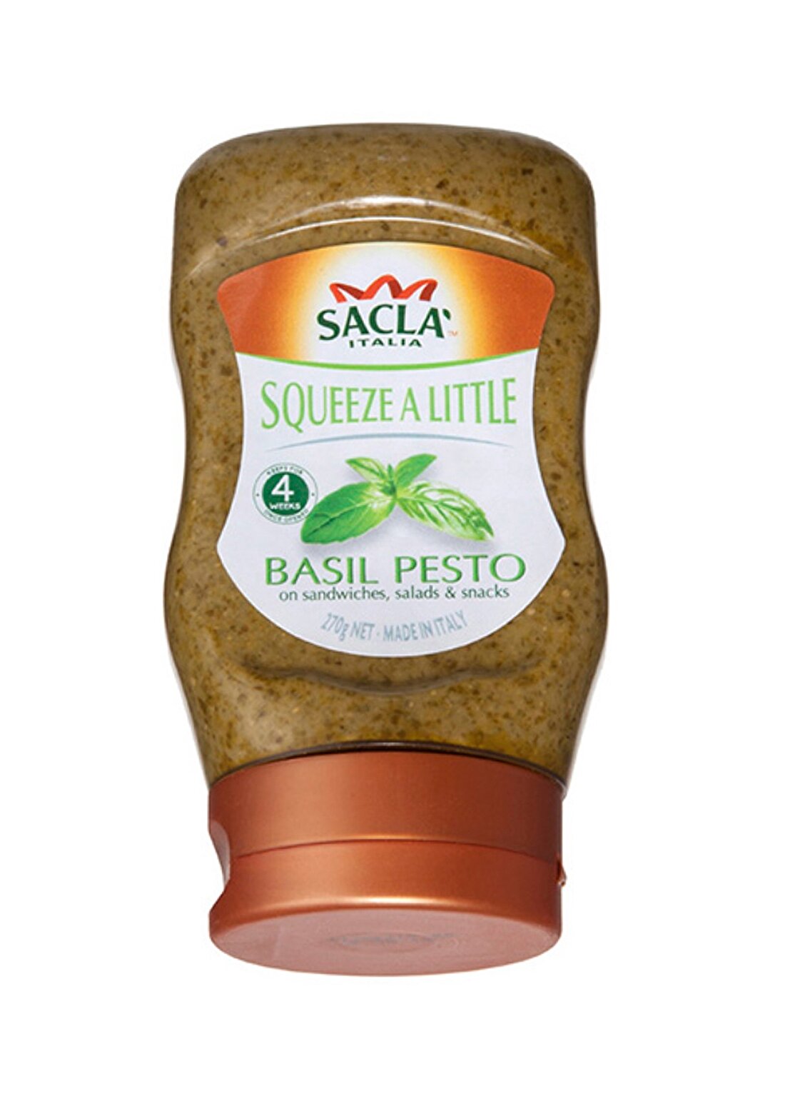 Sacla Pesto Squeezy - Fesleğenli Sos