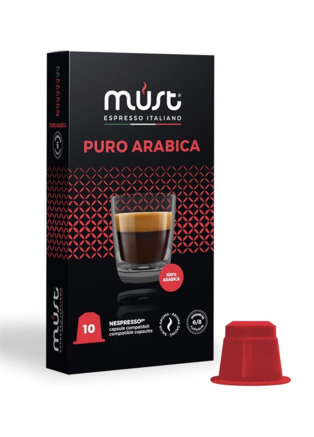 Must Espresso Puro Arabica - Nespresso Uyumlu Kapsül Kahve