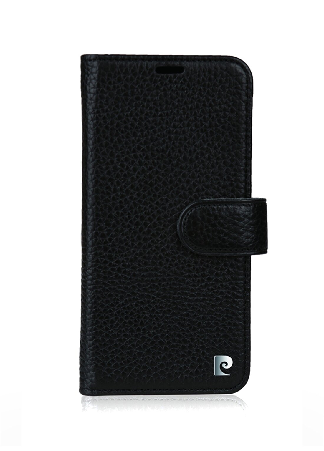 Pierre Cardin PCS-P08 Galaxy Note 9 Siyah Deri Kapaklı Kılıf Telefon Aksesuarı