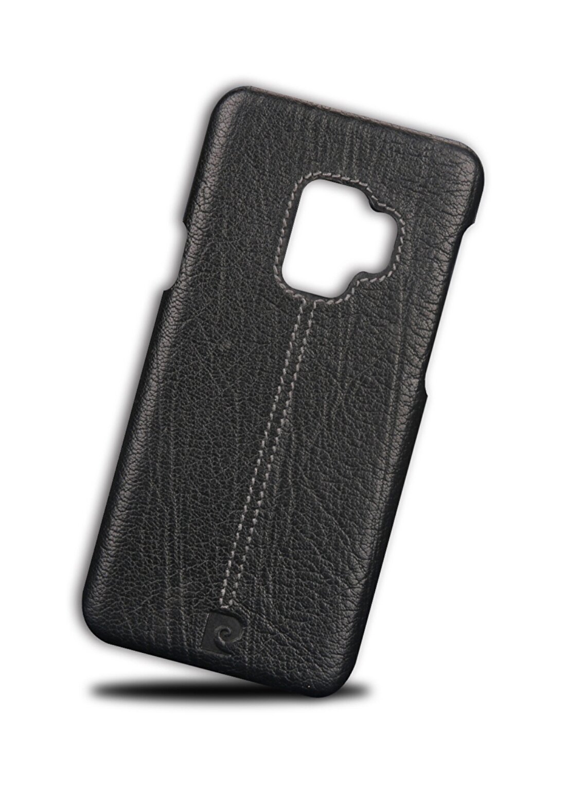 Pierre Cardin PCL-P03 Galaxy S9 Siyah Klasik Deri Arka Kapak Telefon Aksesuarı