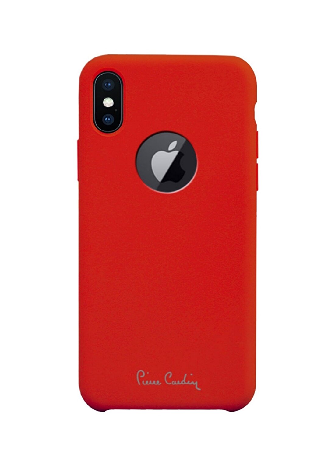 Pierre Cardin PCR-S26 Iphone X - XS (5.8) Kırmızı Silikon Koruma Telefon Aksesuarı