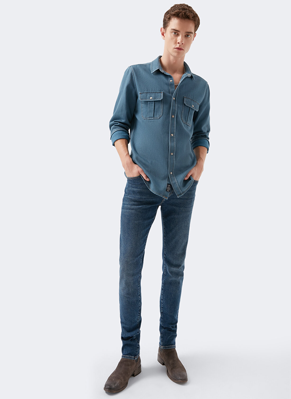 Mavi Skinny  Erkek Denim Pantolon 0042433452 JAMES Dark 90s