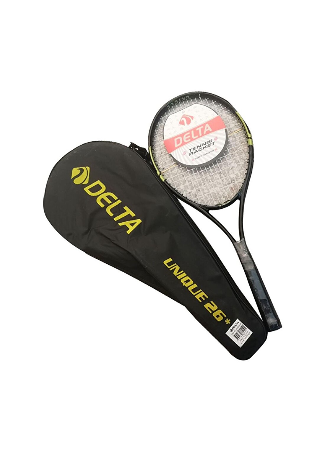 Deltaspor Unique 26 İnç Tek Parça Çantalı Kort Tenis Raketi