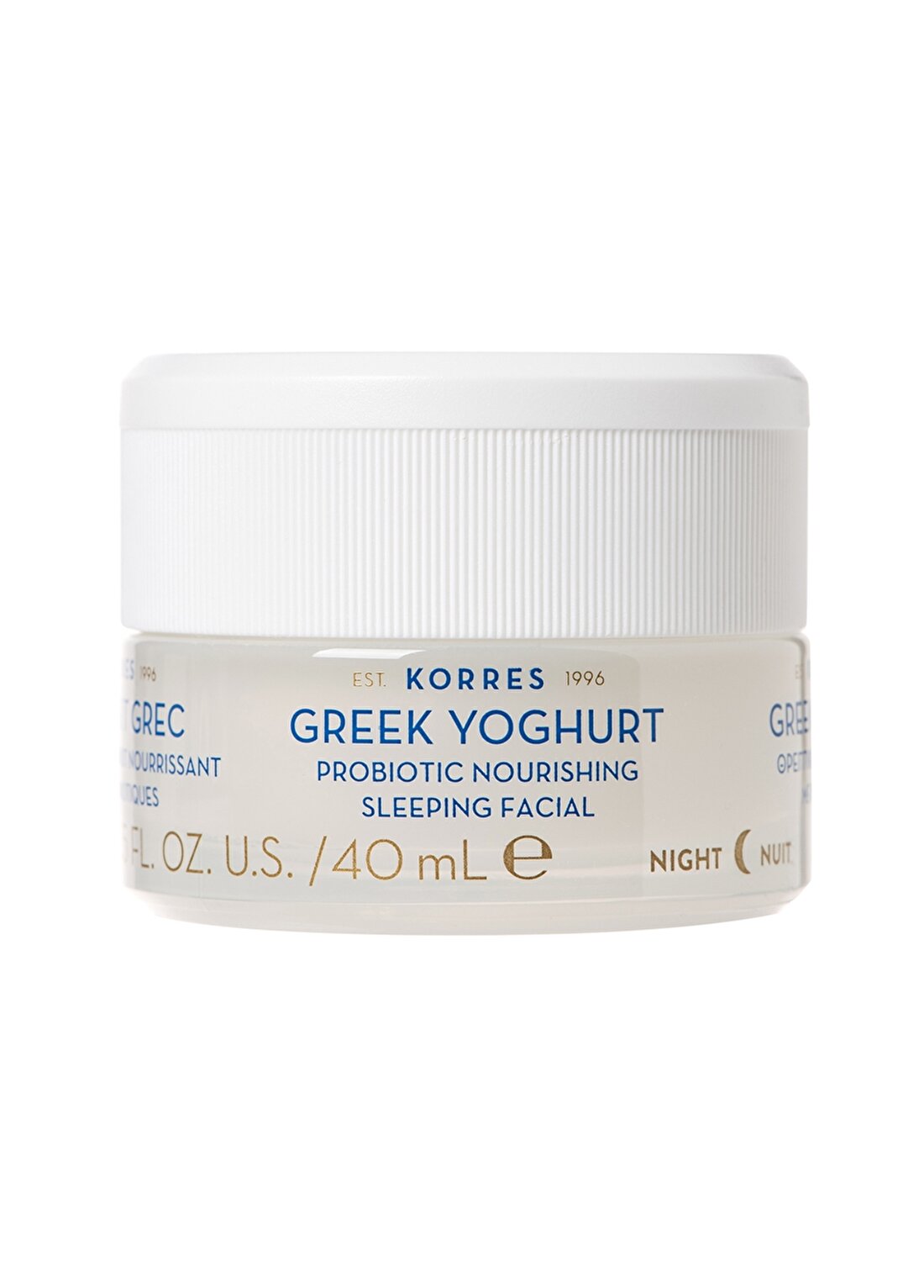 Korres Greek Yoghurt Probiotic Nourishing 40 Ml Gece Kremi