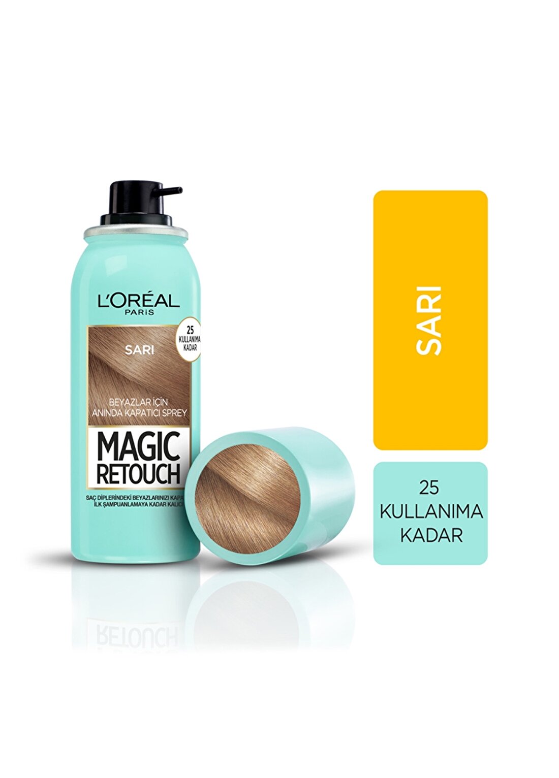 L''oréal Paris Magic Retouch Beyaz Dipleri Kapatıcı Sprey - Sarı