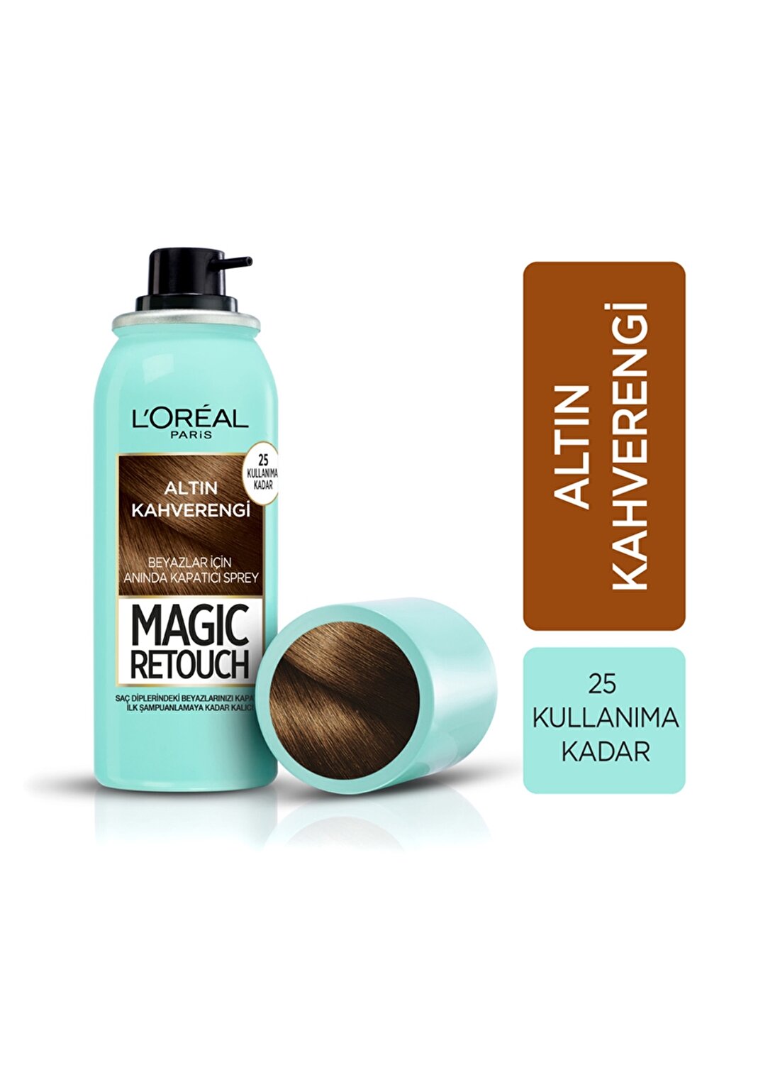 L''oréal Paris Magic Retouch Beyaz Dipleri Kapatıcı Sprey - Altın Kahverengi