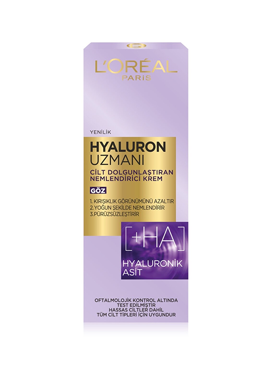 L'oréal Paris Hyaluron Uzmanı Cilt Dolgunlaştıran Nemlendirici Göz Kremi
