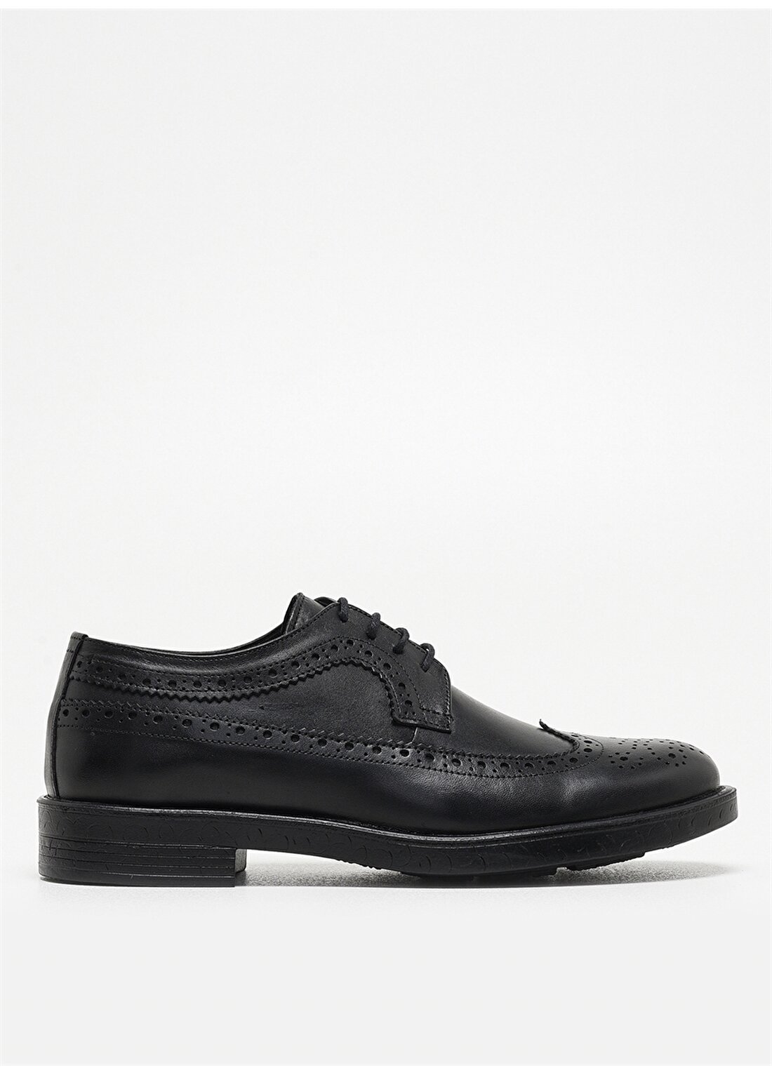 F By Fabrika Siyah Antik Klasik Ayakkabı