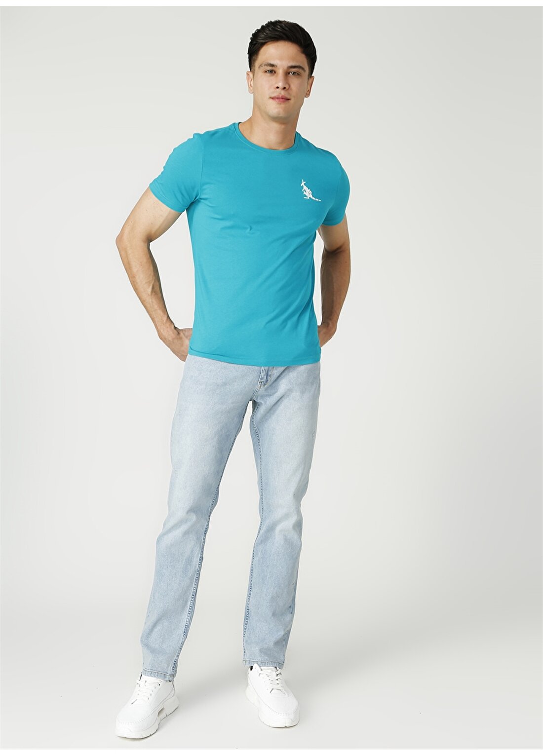 Limon Cepli Slim Fit Normal Bel Erkek Denim Pantolon