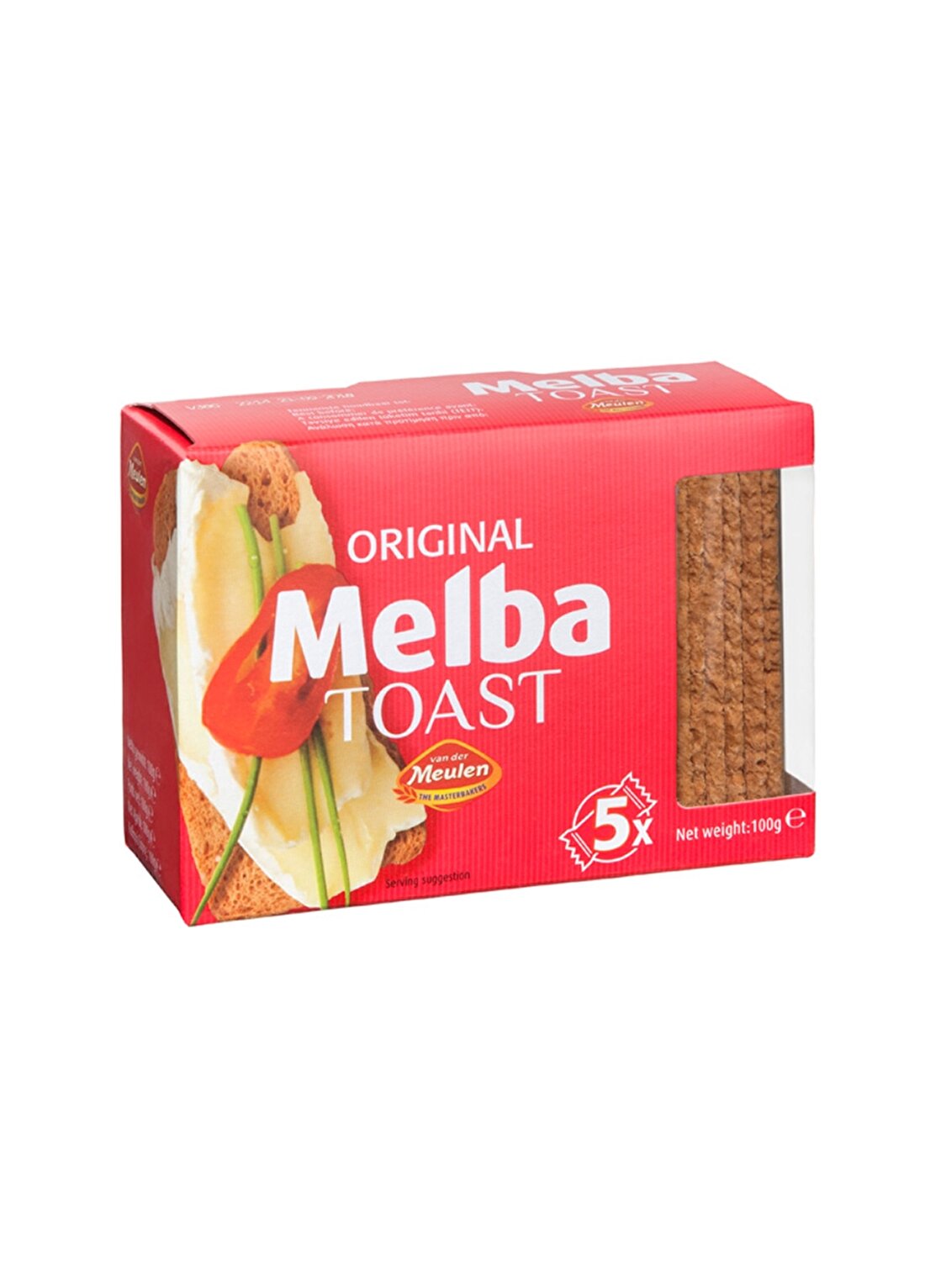 Van Der Meulen 100 Gr Melba Toast Original