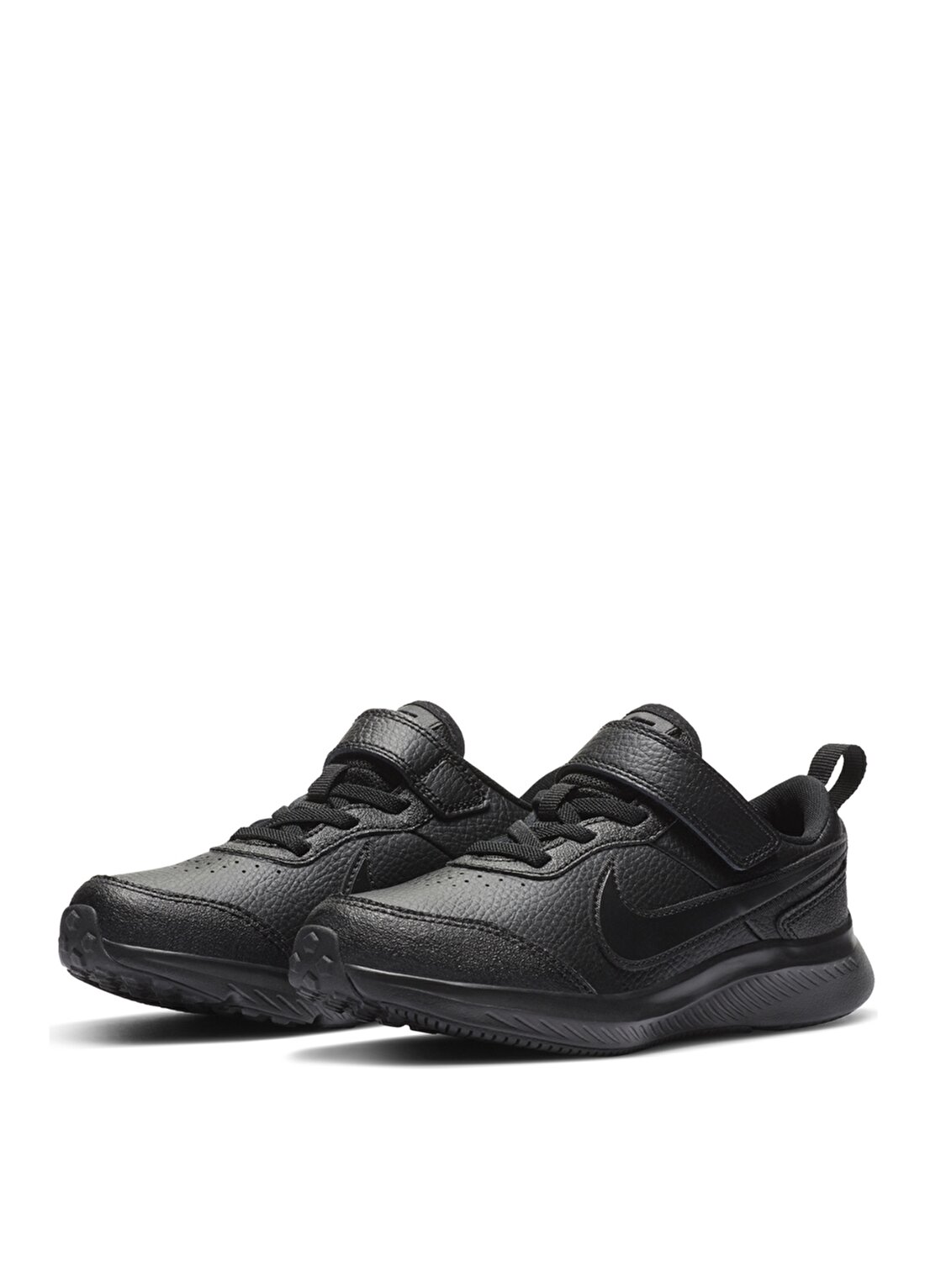 Nike CN9393-001 Varsıty Leather (Psv) Siyah Unisex Çocuk Yürüyüş Ayakkabısı