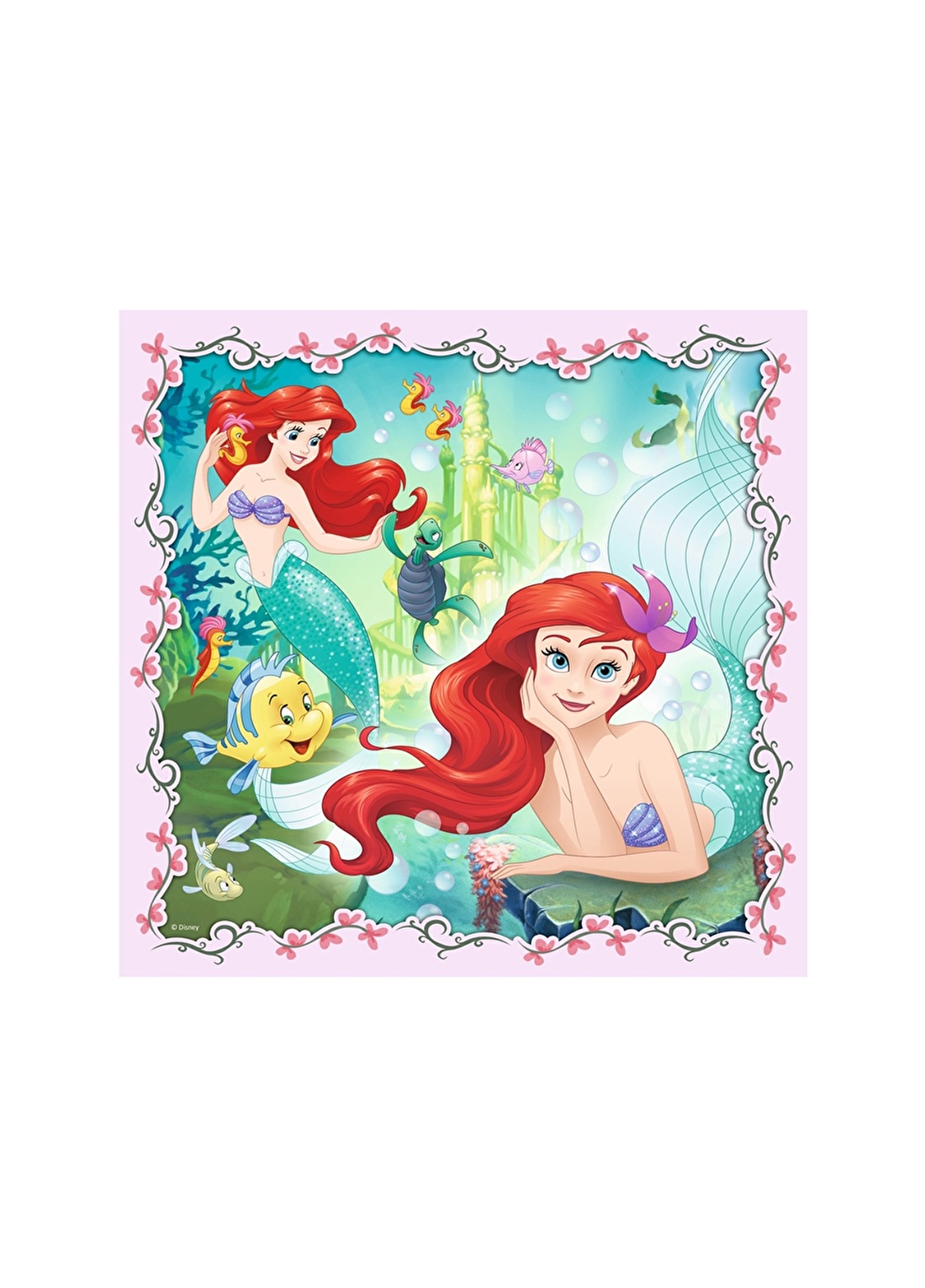 Trefl Disney, Rapunzel, Aurora And Arıel - 3In1 Puzzle