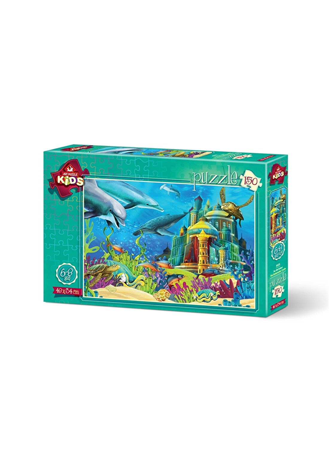 Art Puzzle 4525 Su Altı Kalesi - 150 Parça Karton Puzzel