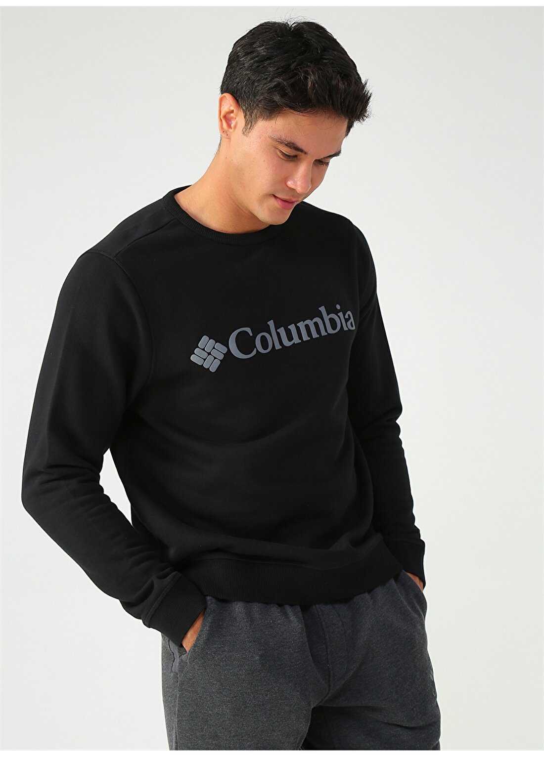 Columbia CS0091 M Logo Erkek Sweatshirt