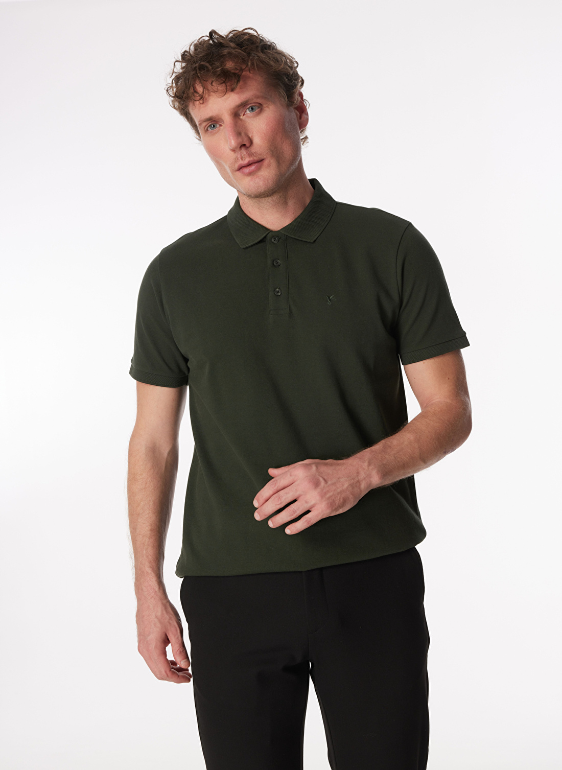 Fabrika Comfort Kiremit Erkek Polo Yaka Basic Polo T-Shirt NOBRO K CEPSIZ