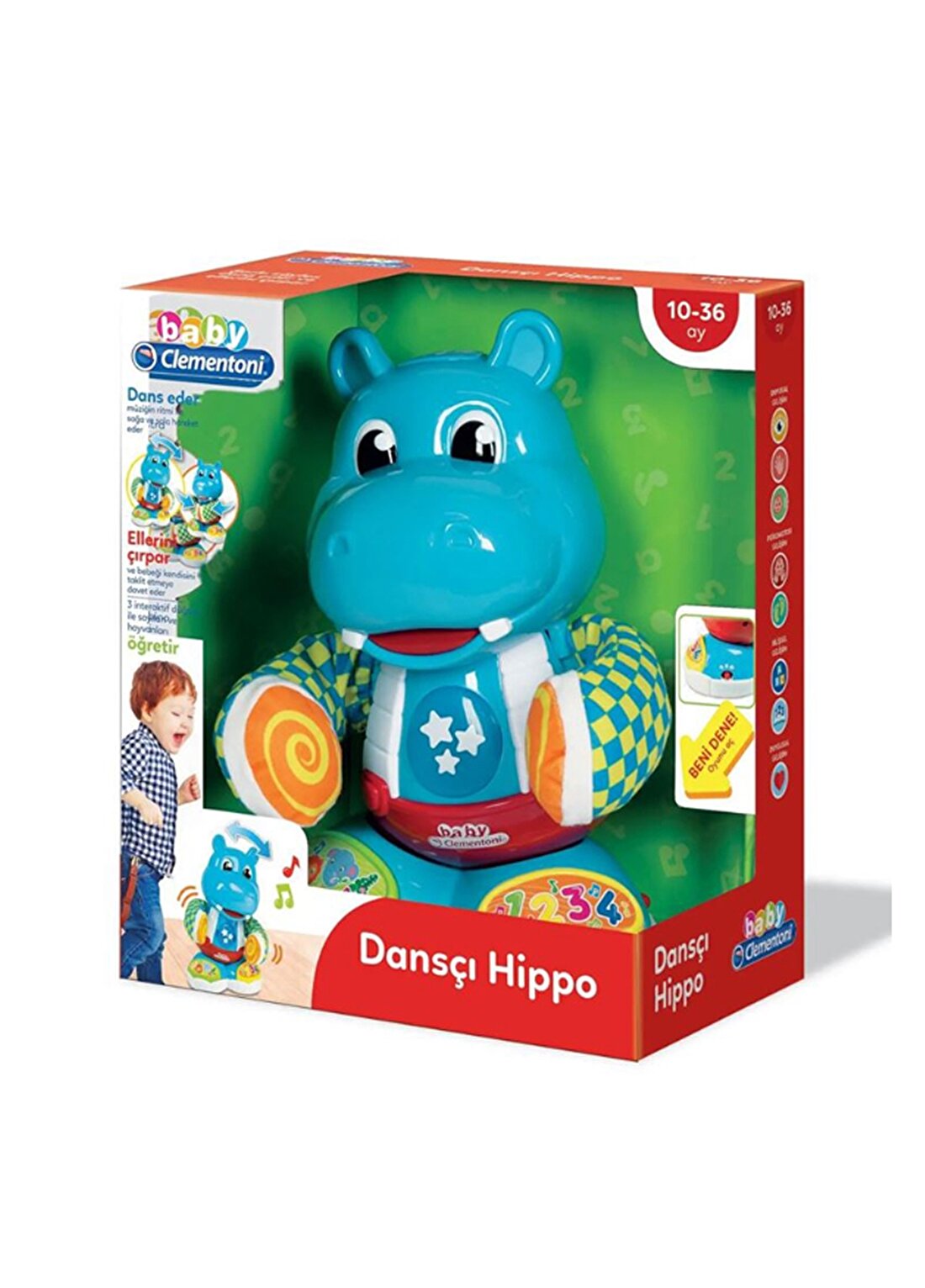 Clementoni Baby Dansçı Hippo
