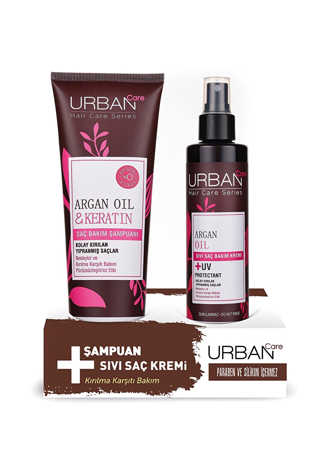 Urban Care Argan Şampuan 250 Ml + Argansıvı Saç Kremi 2'Li Set