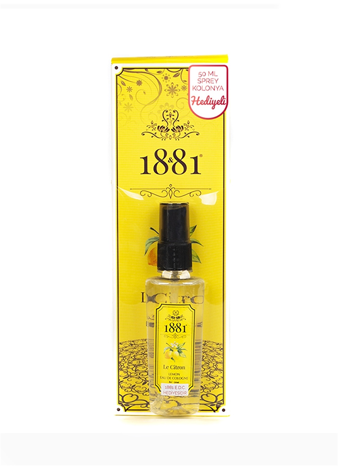 1881 Le Citron Lemon Eau De Cologne 250 Ml Kolonya