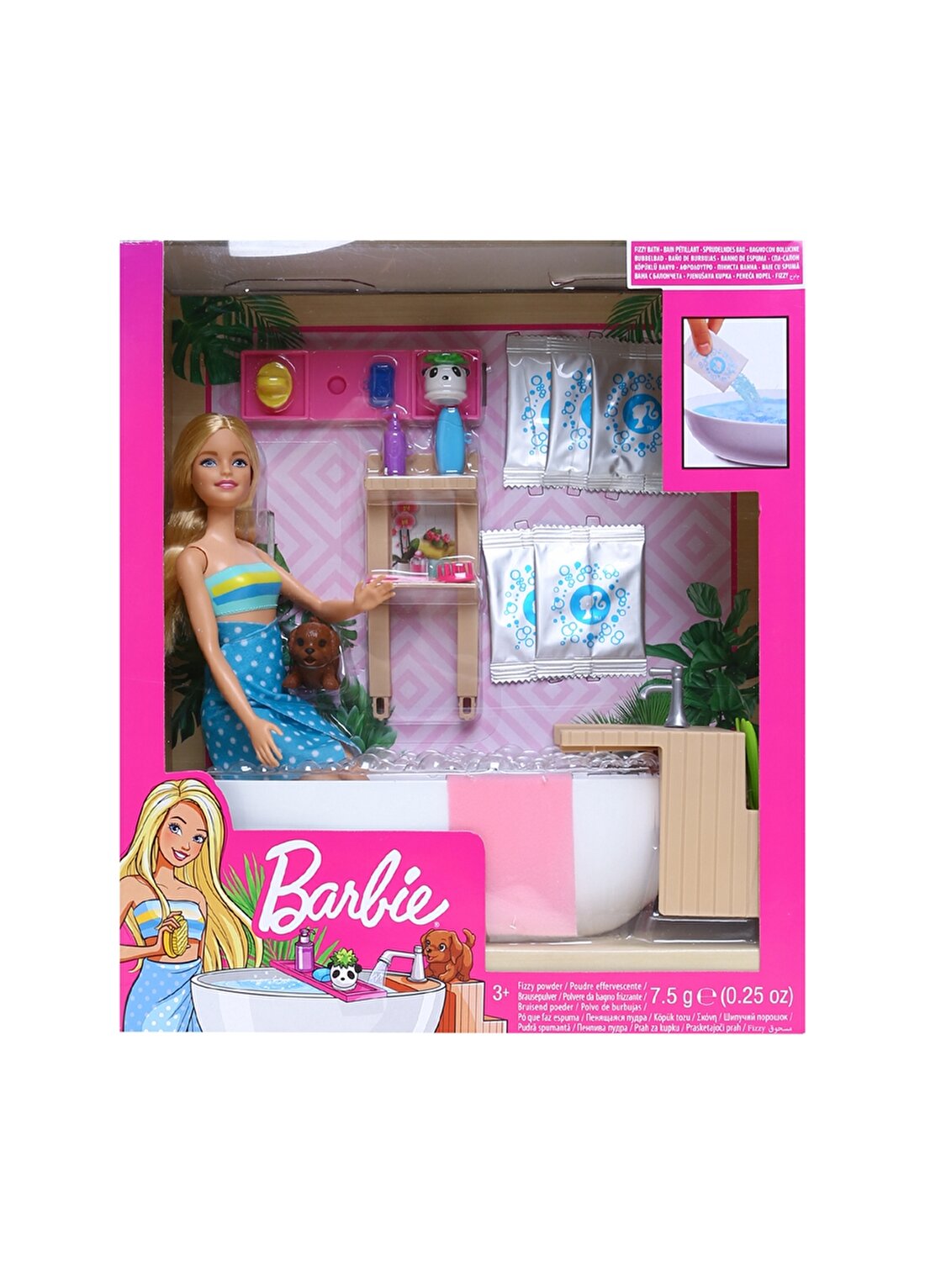 Barbie Wellness Barbıe''nin Spa Günü Oyun Seti