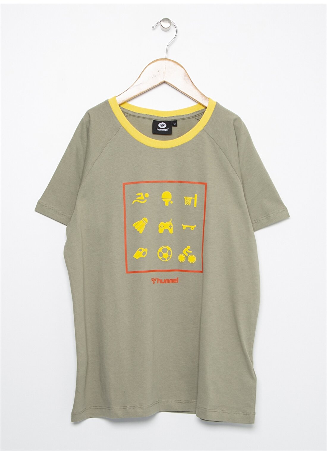 Hummel MALKINS Yeşil Erkek Çocuk T-Shirt 911326-8062