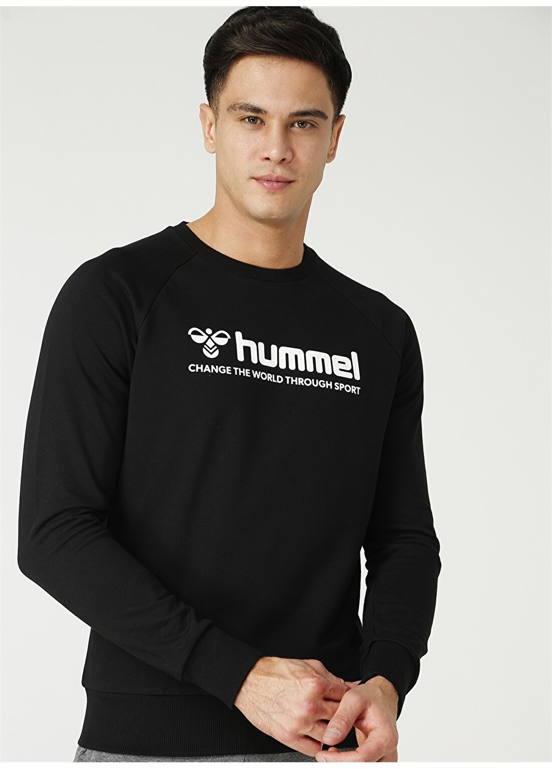 Hummel NUMAS SWEATSHIRT Koyu Gri Erkek Sweatshirt 921116-2001