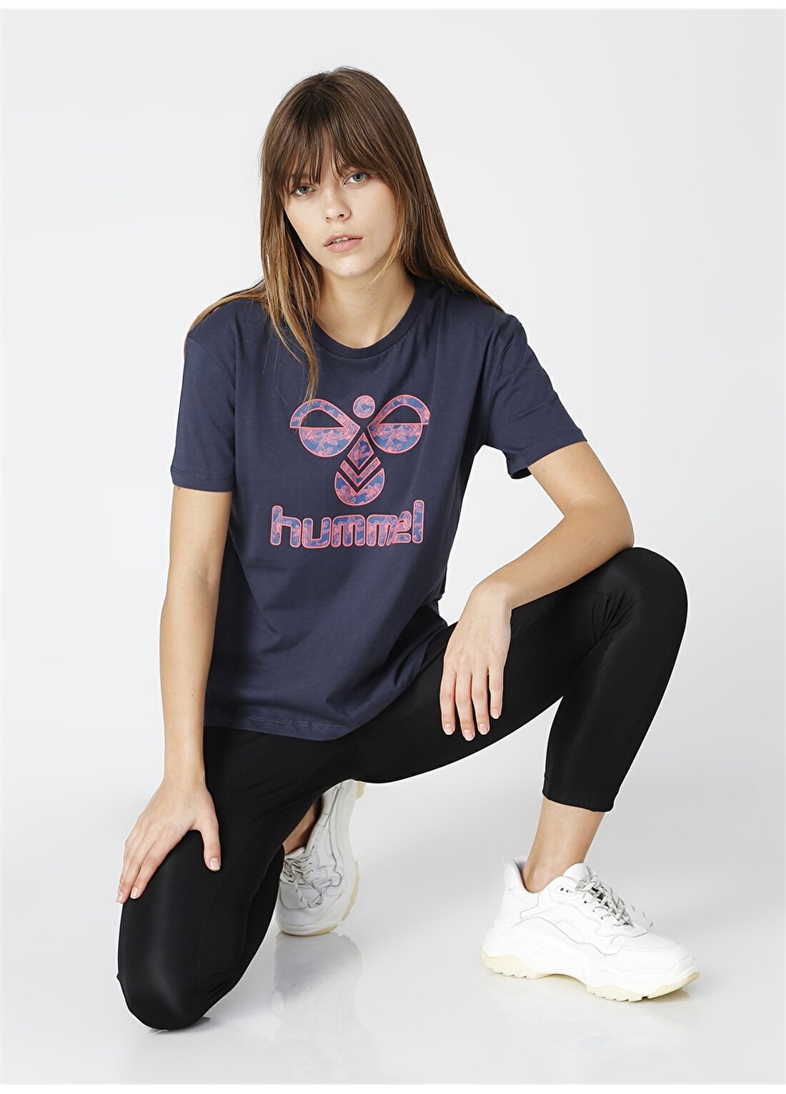 Hummel RASA Koyu Gri Kadın T-Shirt 911347-7429