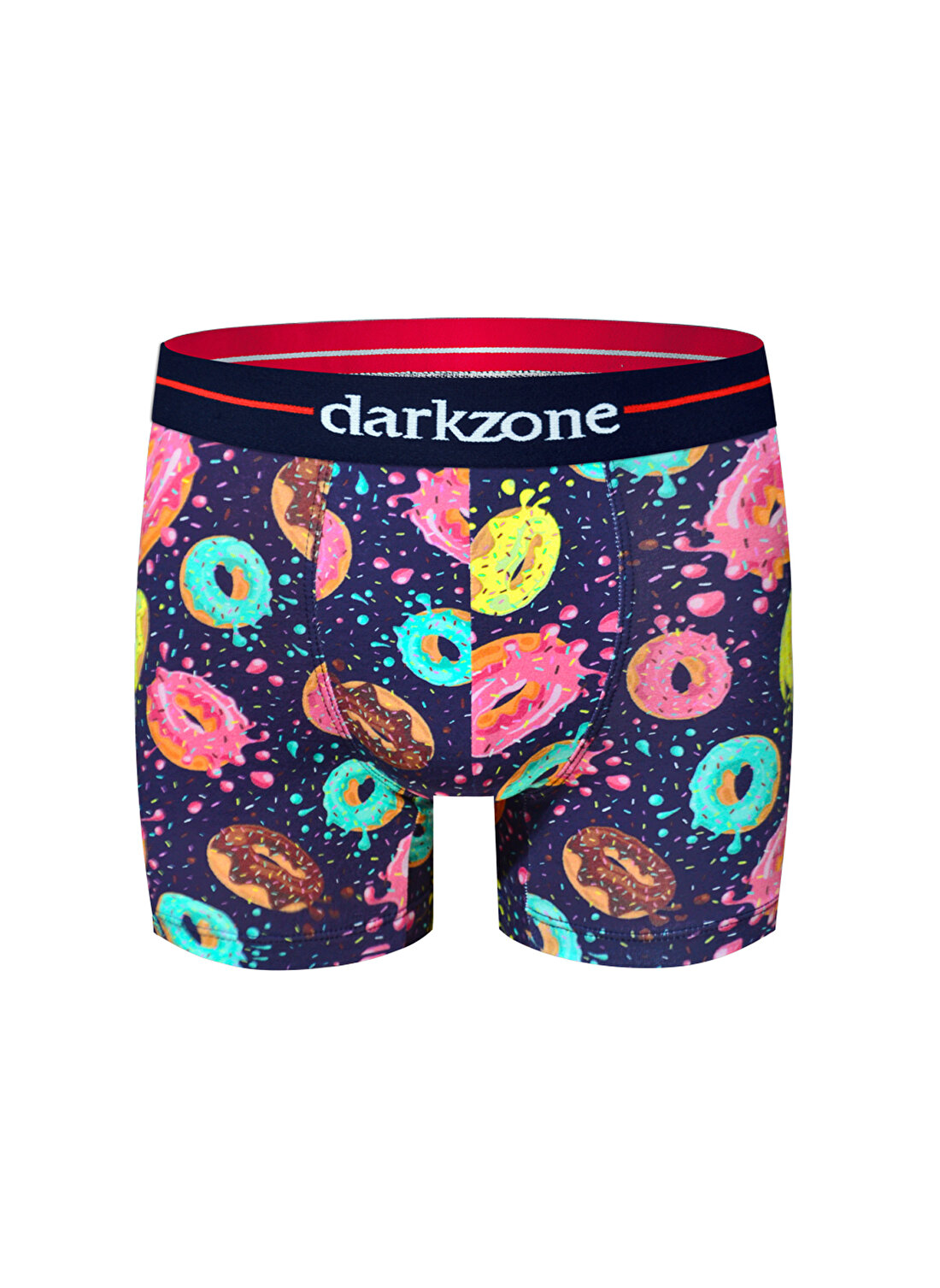 Darkzone Erkek Dijital Baskılı Donut Desenli Boxer  DZN2063