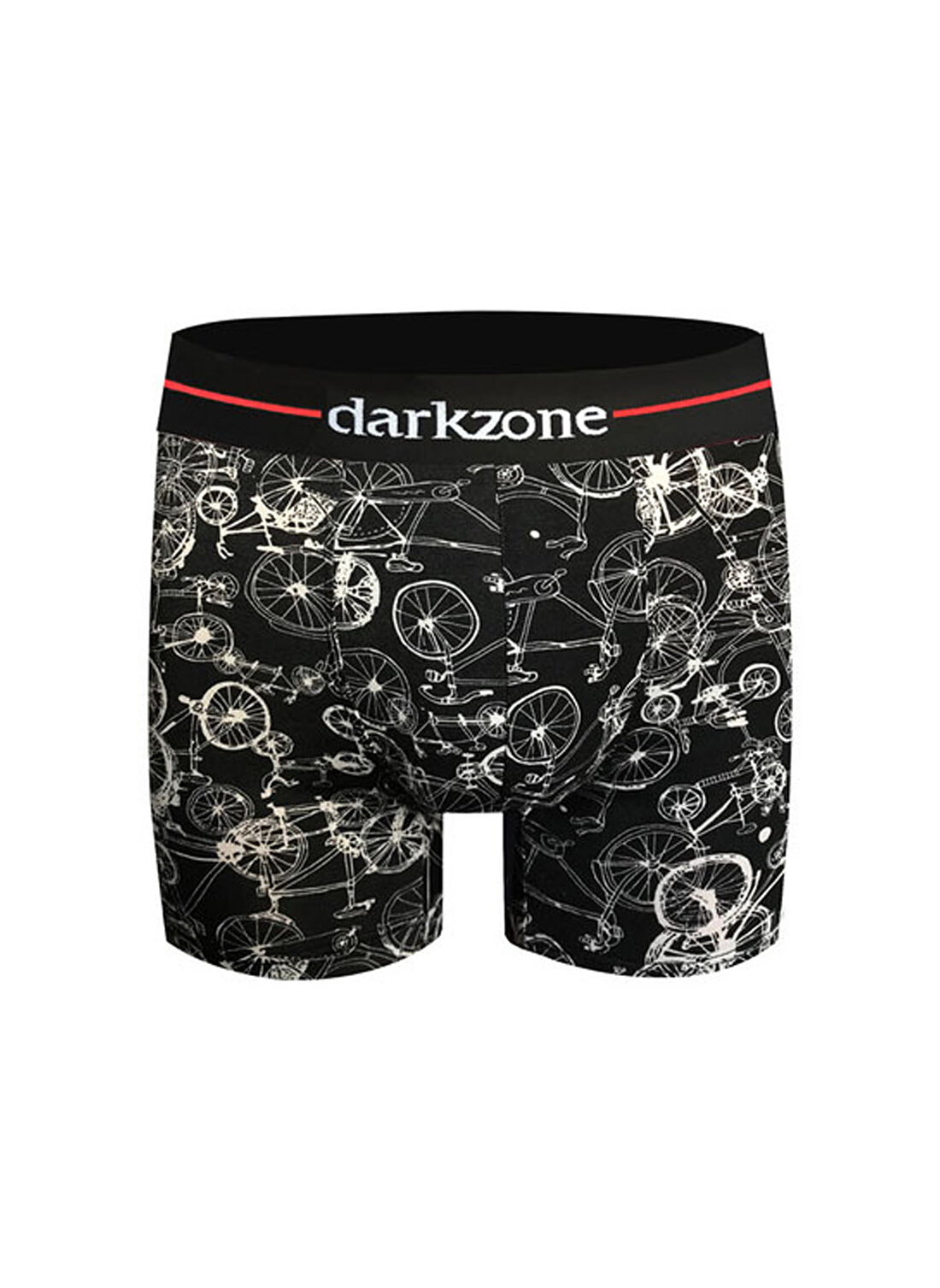 Darkzone Erkek Bisiklet Desenli Boxer  DZN2085