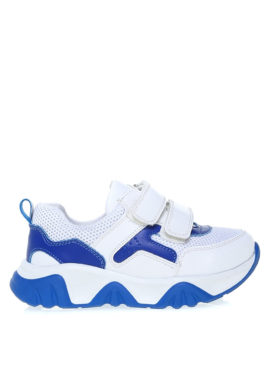 Limon Beyaz - Mavi Erkek Çocuk Yürüyüş Ayakkabısı LEPARDE