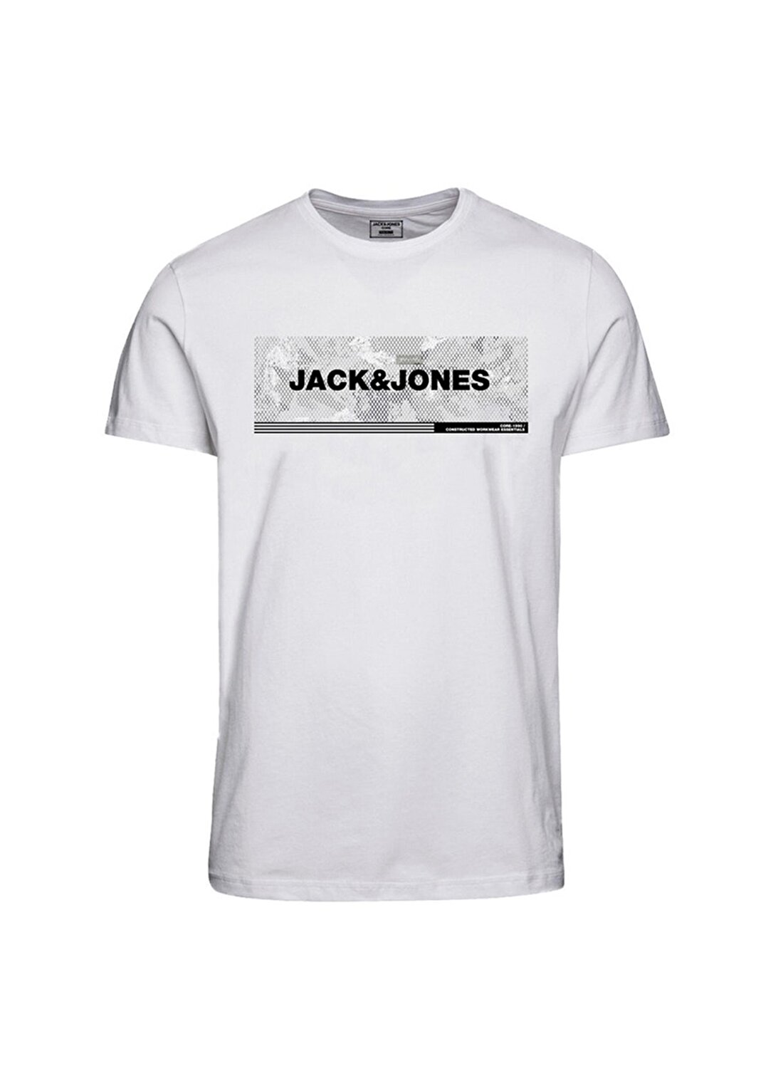 Jack & Jones Erkek Beyaz T-Shirt