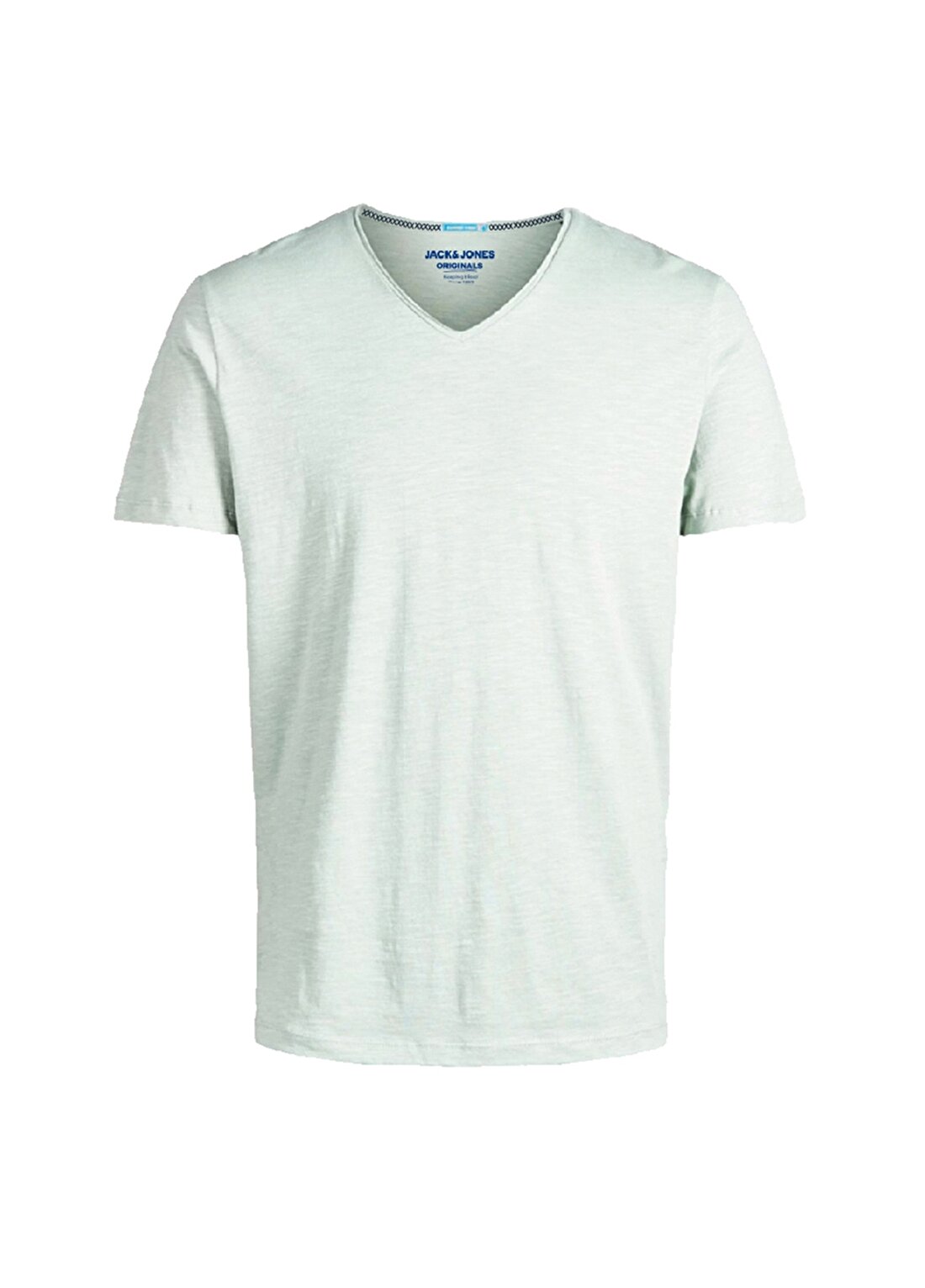 Jack & Jones Erkek Beyaz V Yaka T-Shirt