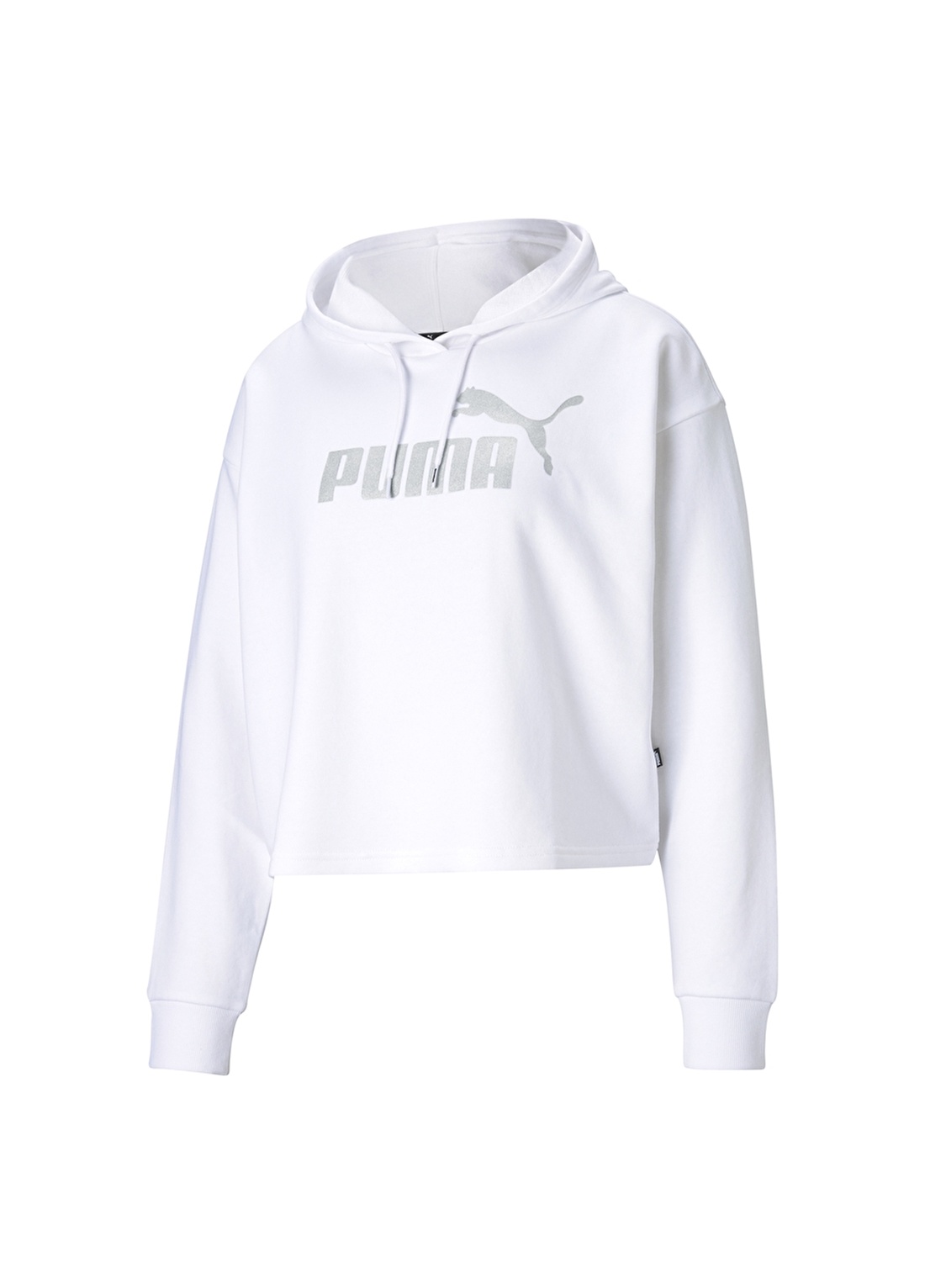 Puma Kadın Beyaz-Gümüş Sweatshirt