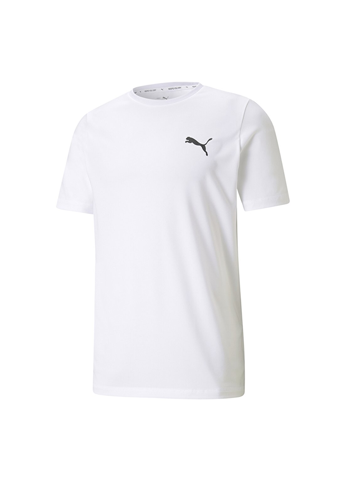 Puma 58672502 Active Small Logo Tee Beyaz Erkek T-Shirt