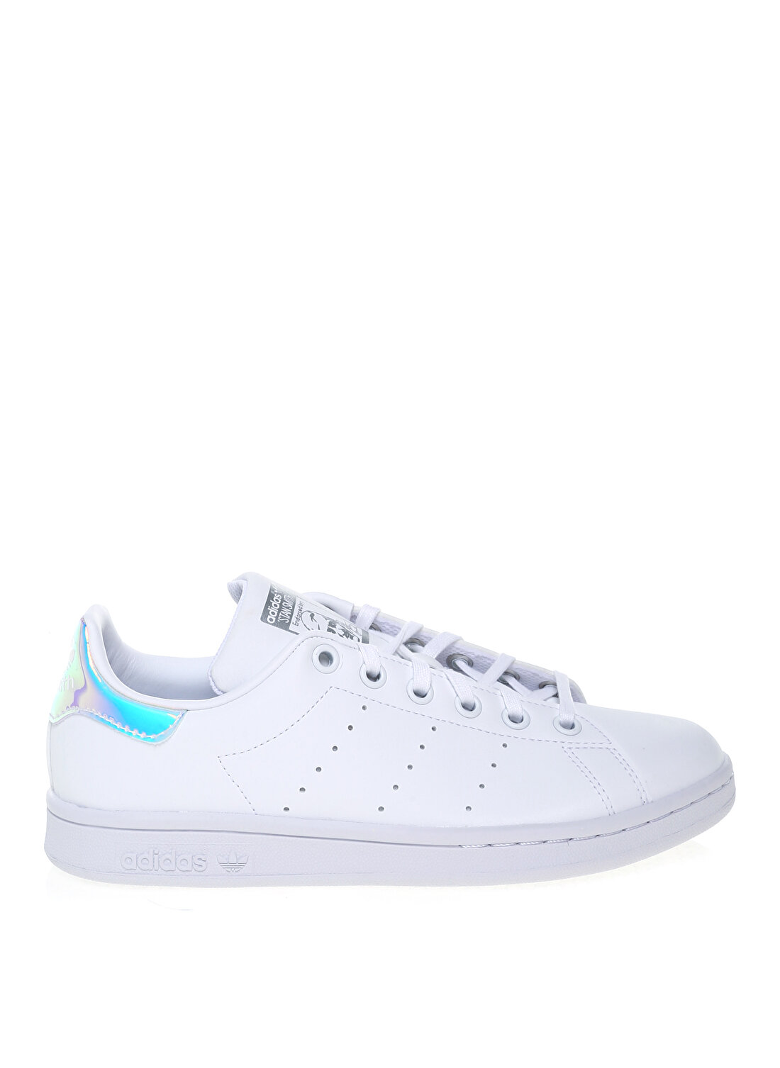 adidas Beyaz - Gümüş Kız Çocuk Yürüyüş Ayakkabısı FX7521 STAN SMITH J 