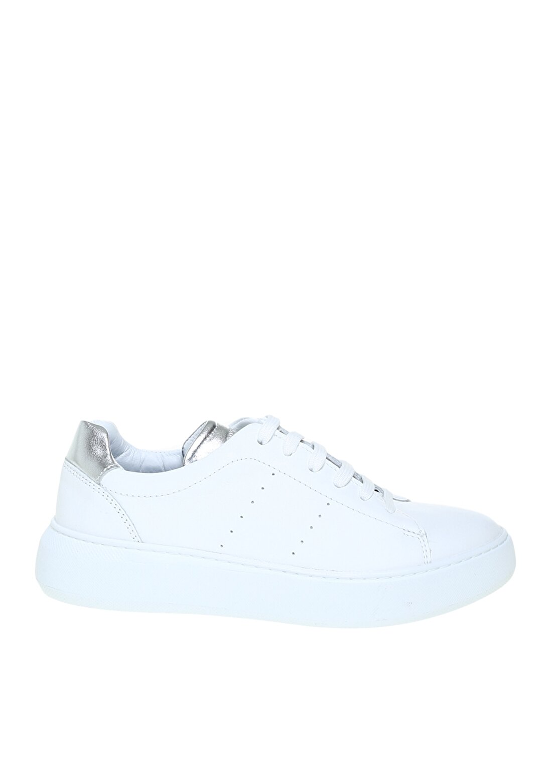 Greyder Beyaz - Gümüş Sneaker