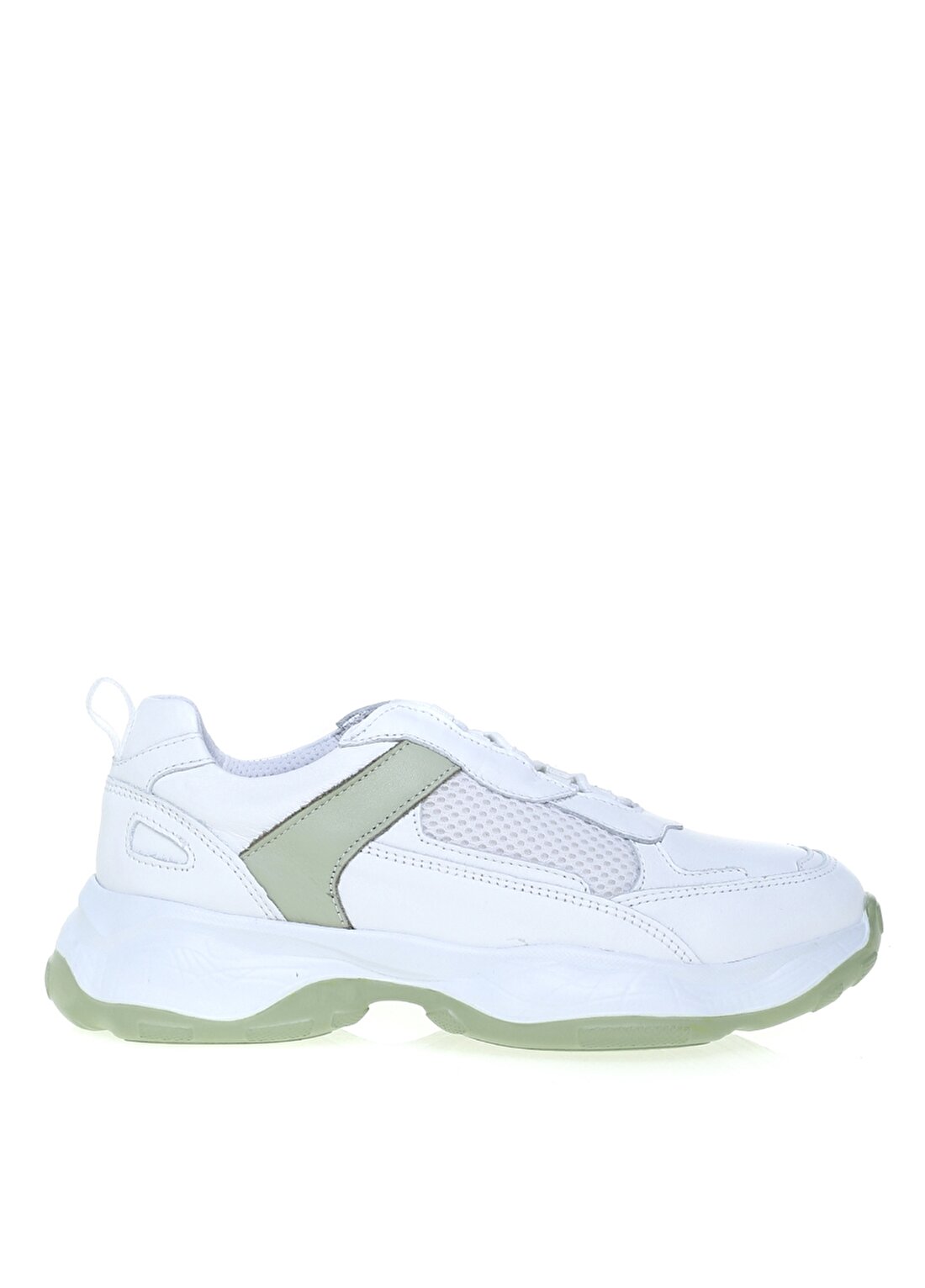 Greyder Beyaz - Yeşil Kadın Sneaker