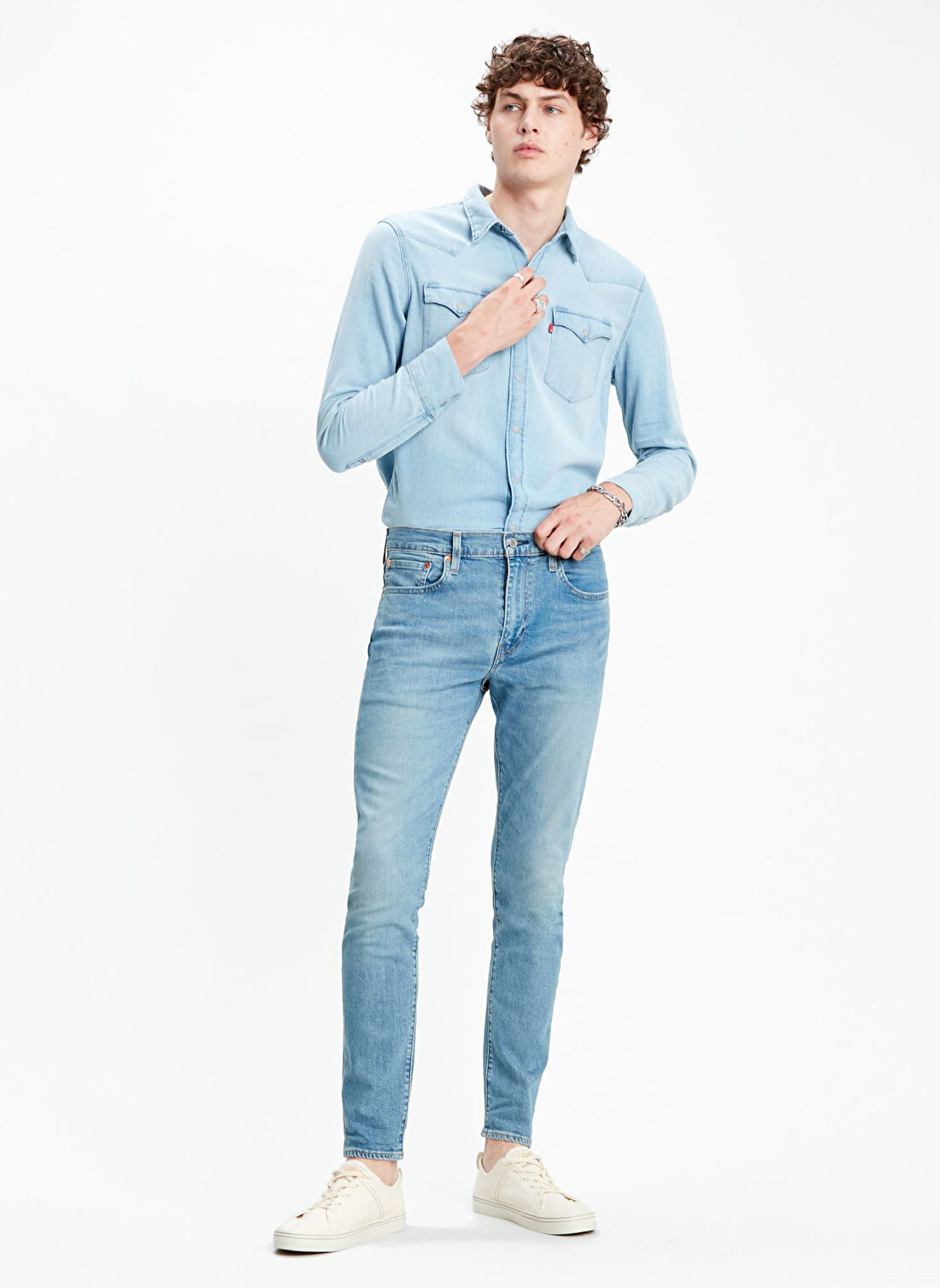 Levis 512 Slim Tapered İndigo Normal Bel Dar Erkek Denim Pantolon 28833-0915 