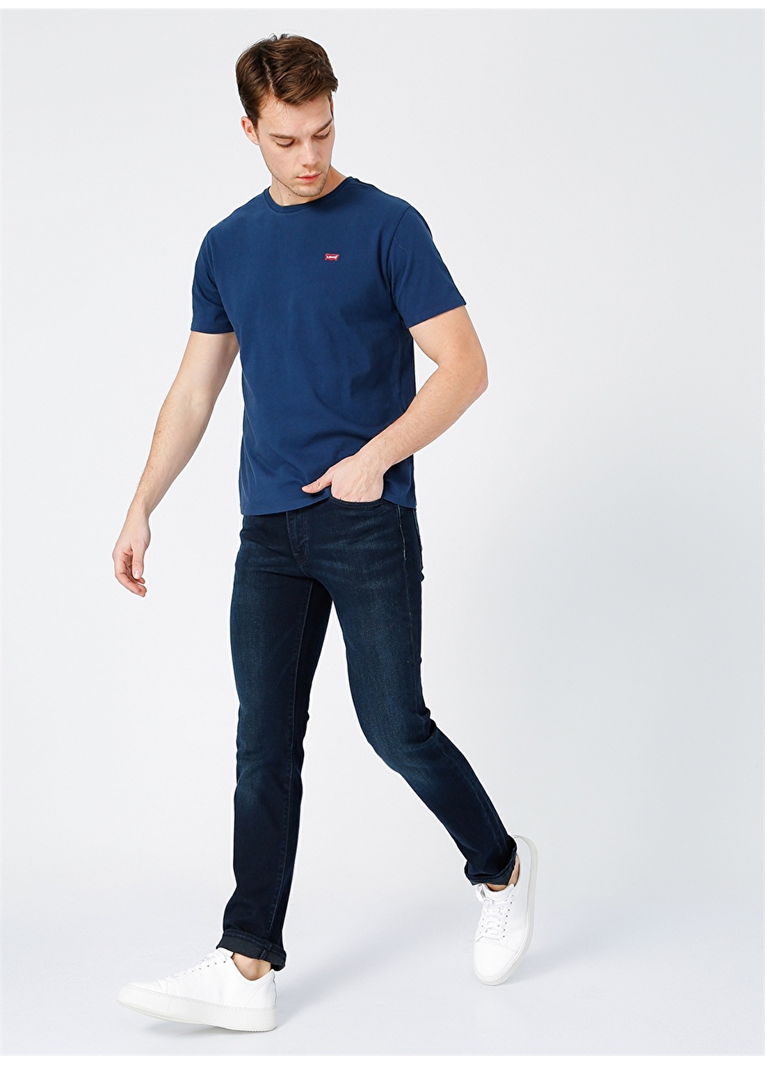 Levis Normal Bel Slim Fit Lacivert Erkek Denim Pantolon 04511-4579 511 SLIM BLUERIDGE