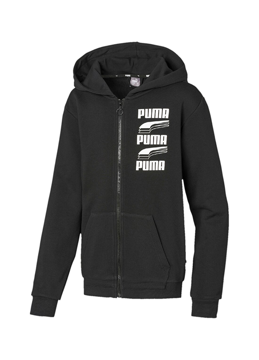 Puma 58153201 Rebel Hoo Kapüşonlu Siyaherkek Çocuk Ceket