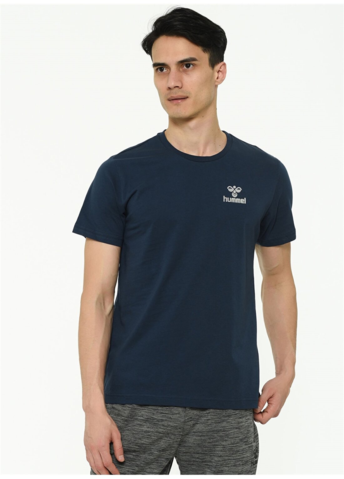 Hummel KEATON Mavi Erkek T-Shirt 910990-7818