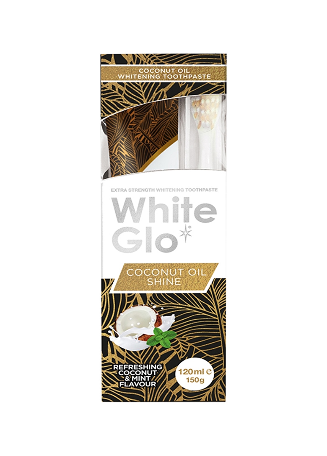 White Glo Coconut Oil Shine Beyazlatıcı Diş Macunu 150 Gr