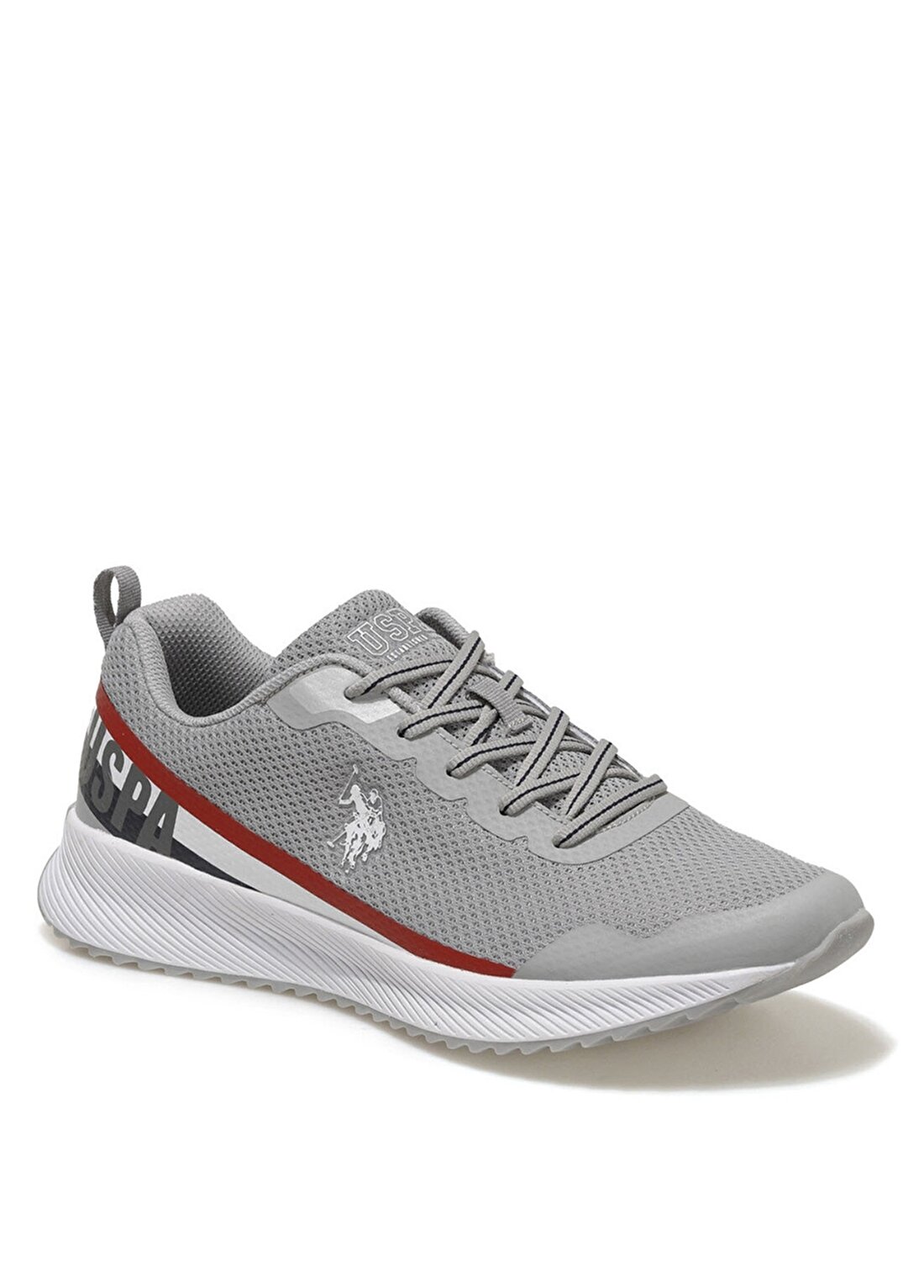 U.S. Polo Assn. Gri Erkek Sneaker 1M STATION,