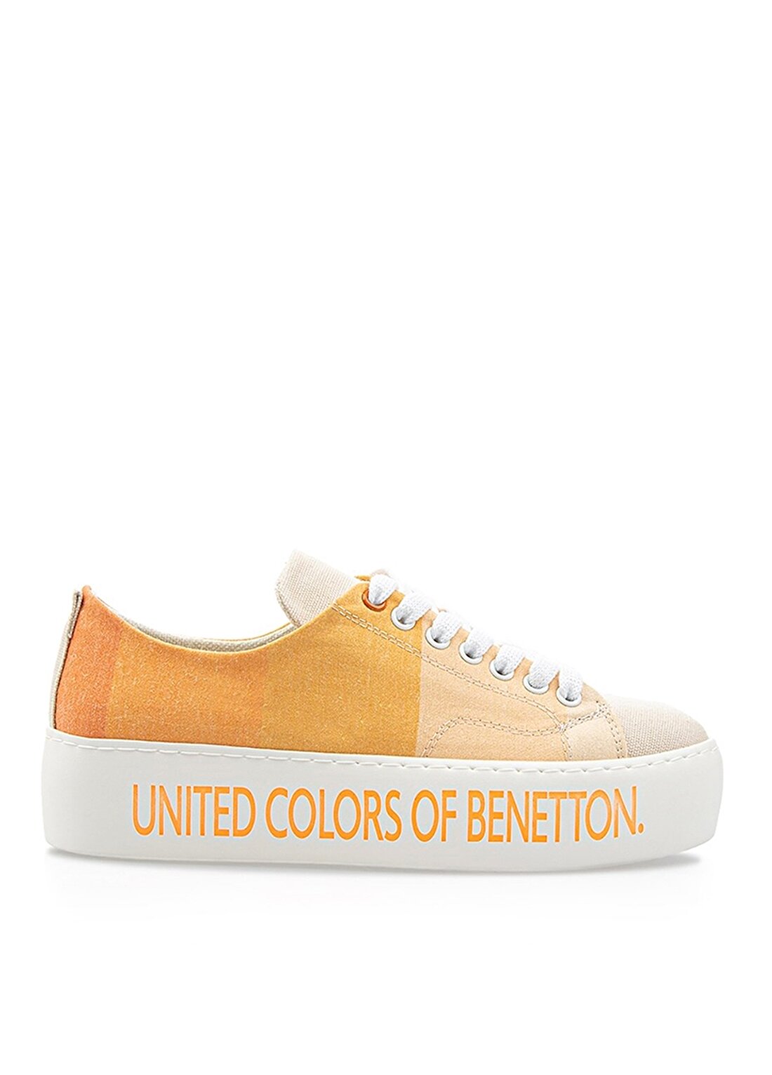 Benetton Turuncu Kadın Sneaker BN-30124