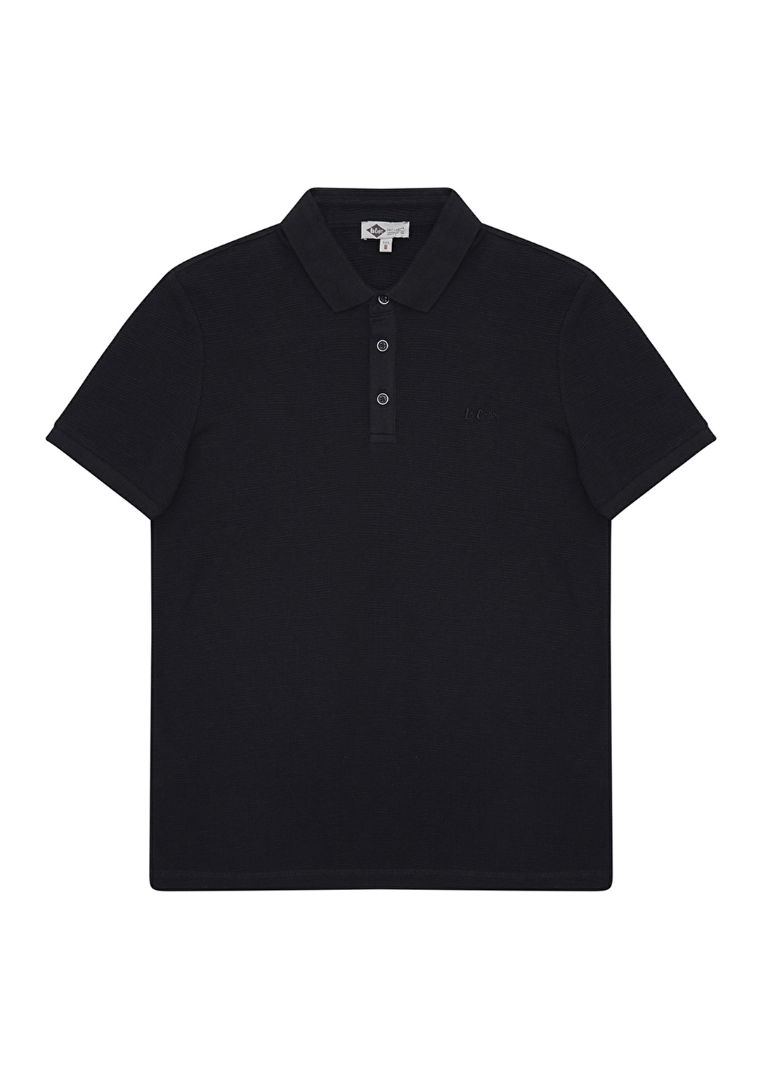 Lee Cooper Düz Siyah Erkek Polo T-Shirt 212 LCM 242024 TYLEN SIYAH POLO