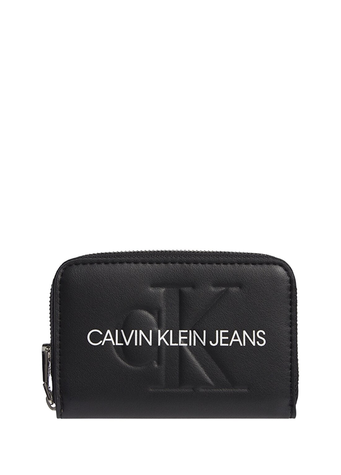 Calvin Klein Kadın Siyah Baskılı Cüzdan