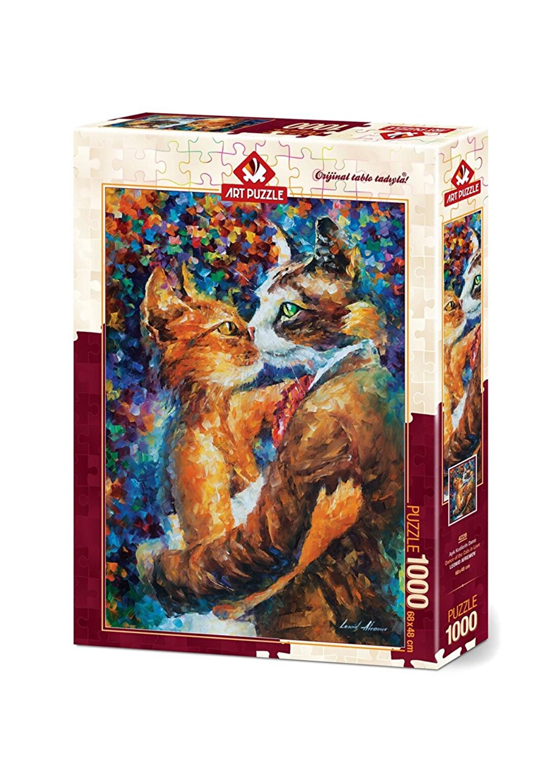 Art Puzzle 4226 Aşık Kedilerin Dansı - 1000 Parça Puzzel