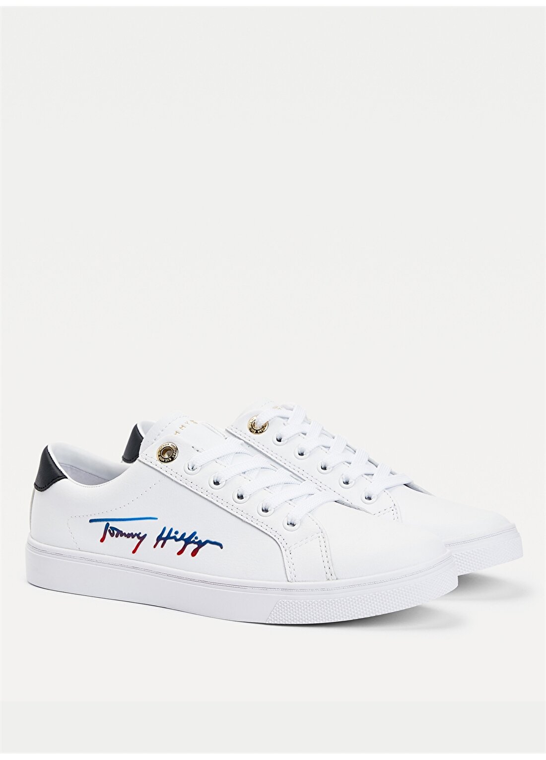 Tommy Hilfiger Beyaz Erkek Sneaker
