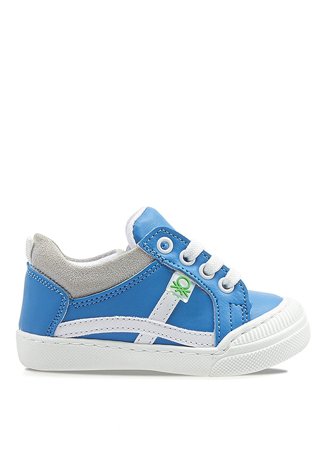 Benetton BN-1016 Düz Mavi Erkek Çocuk Yürüyüş Ayakkabısı